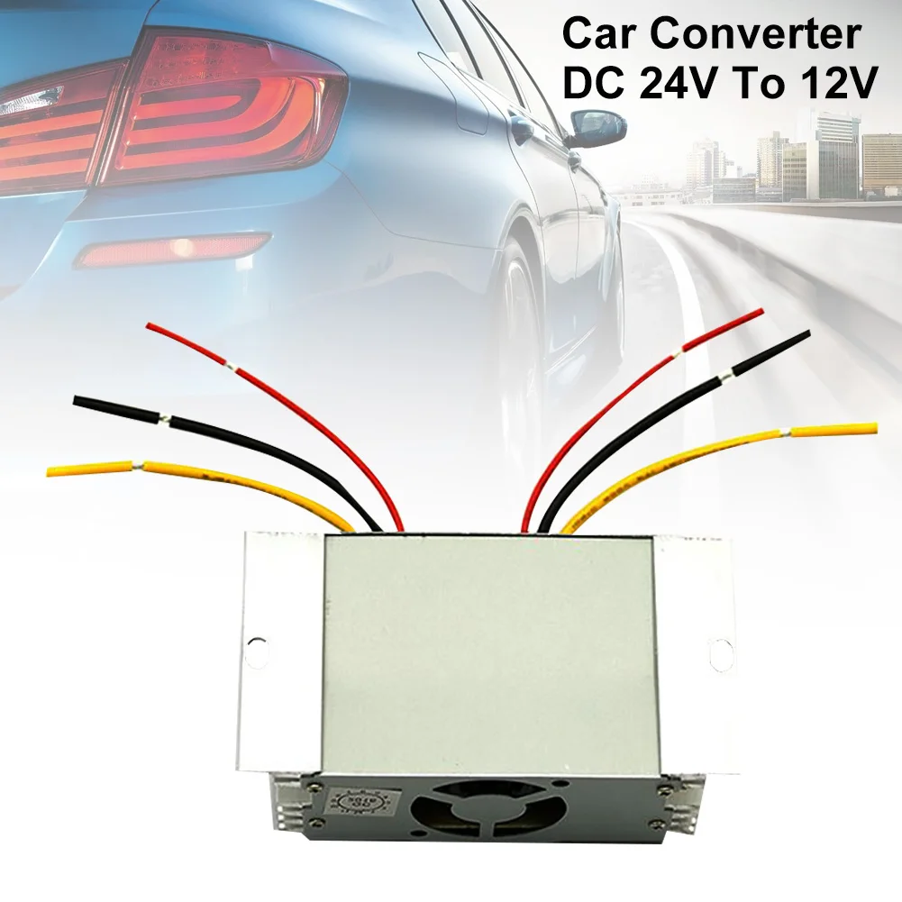 Truck Car DC 24V to 12V 15A Buck Down Power Converter Buck Adapter Regulato voltage converter  Inverters Electronics Accessories ► Photo 2/6