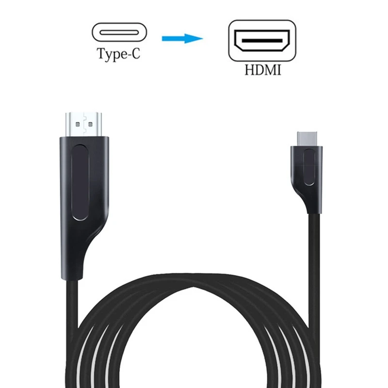 

Type C to HDMI USB3.1 with screen converter Cable 1080P mobile computer to HDMI HD