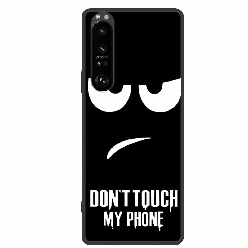 Black Silicone Soft Back Cover Case, Slim Protective Phone Case