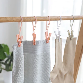 

12PCS Clothespin portable household travel hanger towel socks clothespin clothesline windbreaker clothespin
