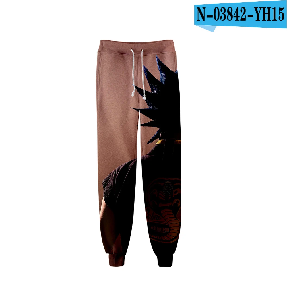 Kpop Cobra Kai Fashion Joggers спортивные штаны с принтом змеи узкие голенища спортивные штаны спортивные брюки мужские узкие брюки осень - Цвет: one