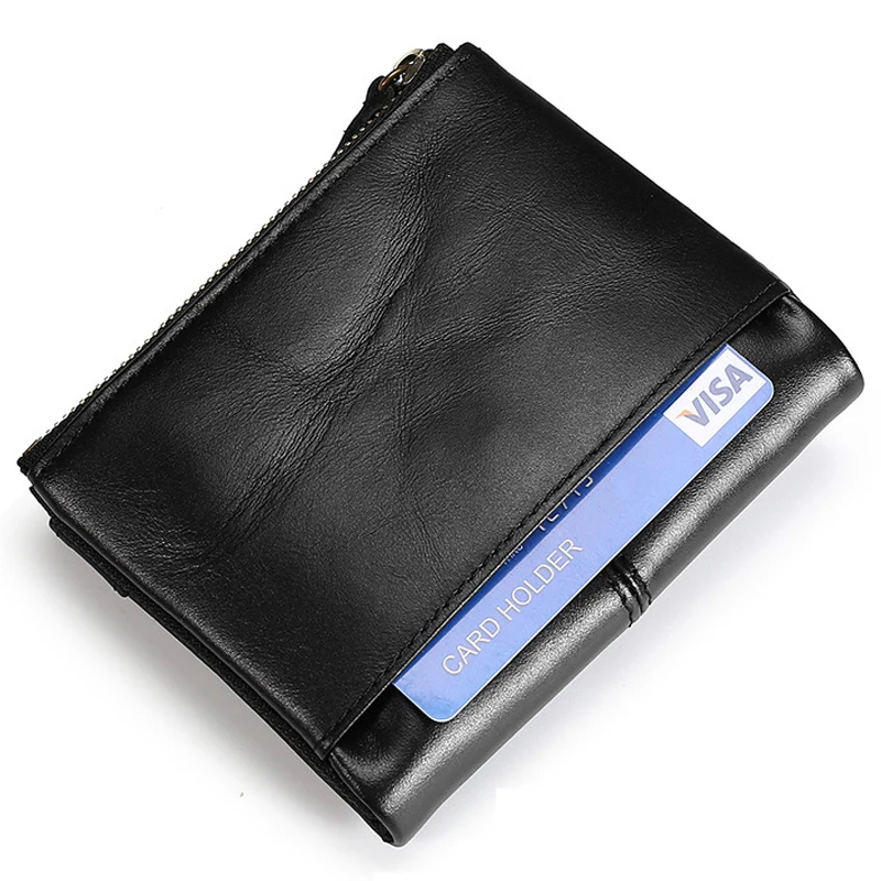 BISI GORO/Новый Анти Вор RFID Кредитная карта ID держатель для карт из натуральной кожи