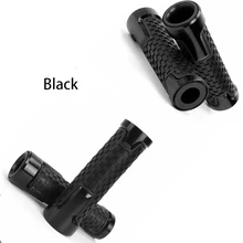 1 пара мотоцикла Электрический автомобиль Универсальная мягкая резиновая ручка зажим защитная накладка сплав Материал нескользящая резиновая ручка Резина