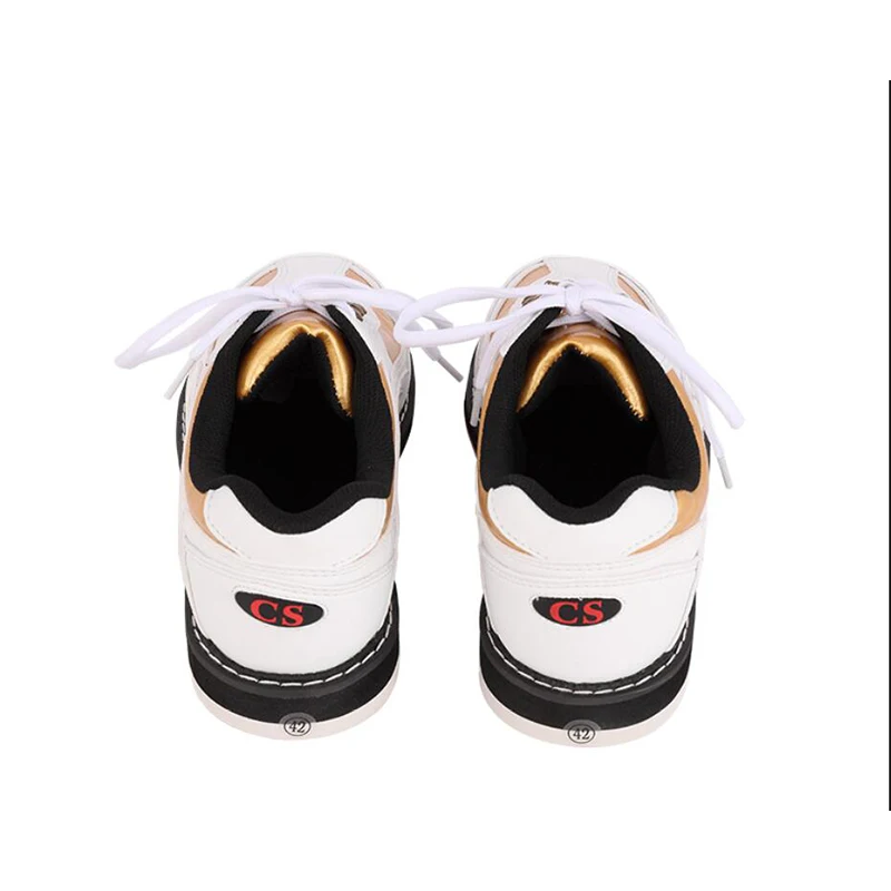 Professional bowling shoes high quality men's and women's leather non-slip wear-resistant sneakers comfortable indoor bowling
