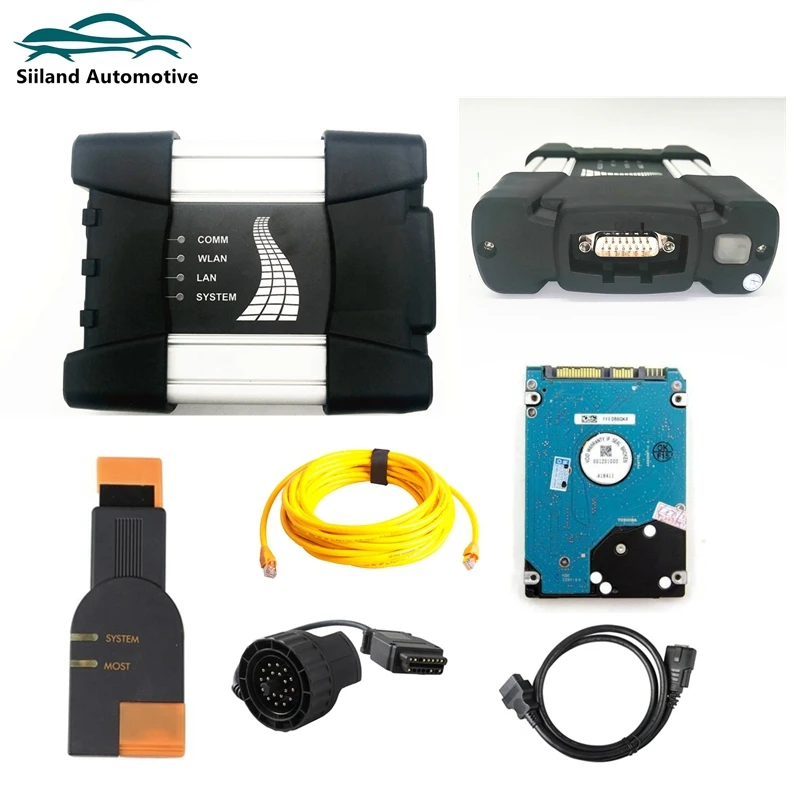 Профессиональные ICOM NEXT OBD2 диагностические тестеры A2 + B C многоязычный для BMW WIFI с