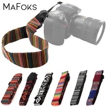 6 цветов Ретро Винтаж Мода камера ремни Универсальный нейлон плечевой ремень для Nikon Canon Panasonic sony Pentax DSLR