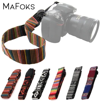 

6 Color Retro Vintage Trendy Camera Straps Universal Nylon Shoulder Strap For Nikon Canon Panasonic Sony Pentax DSLR