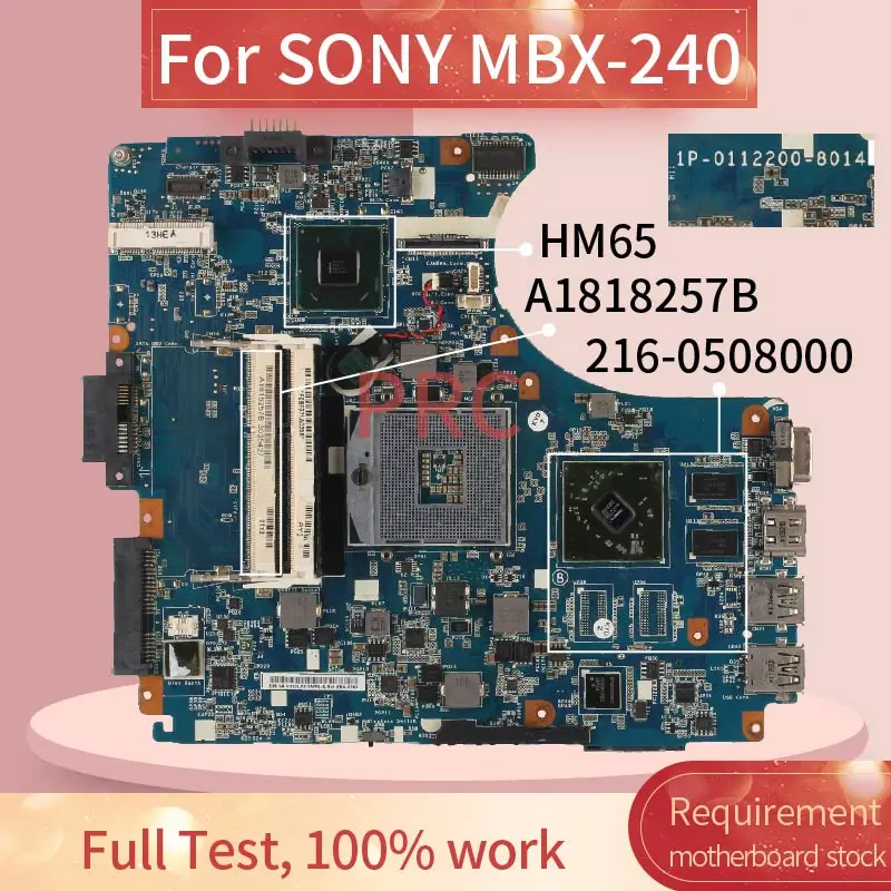 Placa-mãe para Computador Portátil Sony Vaio Vpccamocassins Placa-mãe Hm65 de Alta Qualidade 216 a 0508000 Vaio - Imagem 4