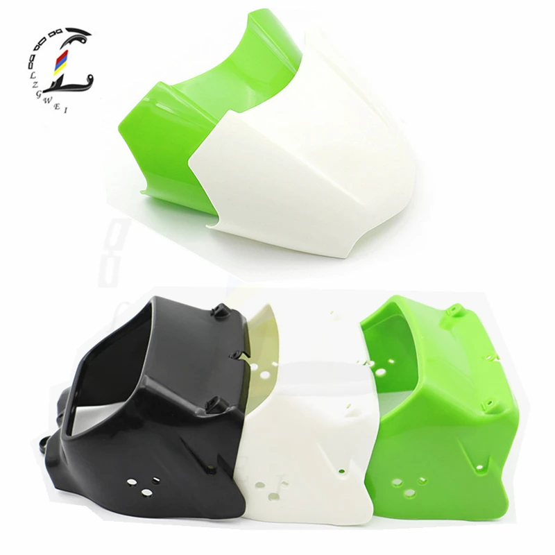 Headlight Mask Fairing Front Cowl Head Light Visor Holder Cover Windshield Airflow Deflector for Kawasaki KLX 250 | Автомобили и