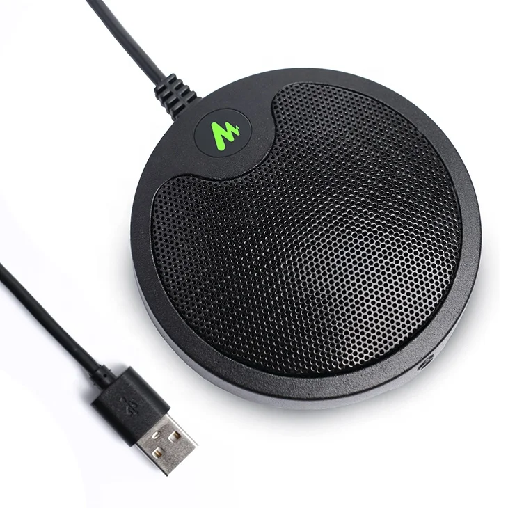 

Portable Wired Communication and Desktop Conference Microphone Use condenser mic