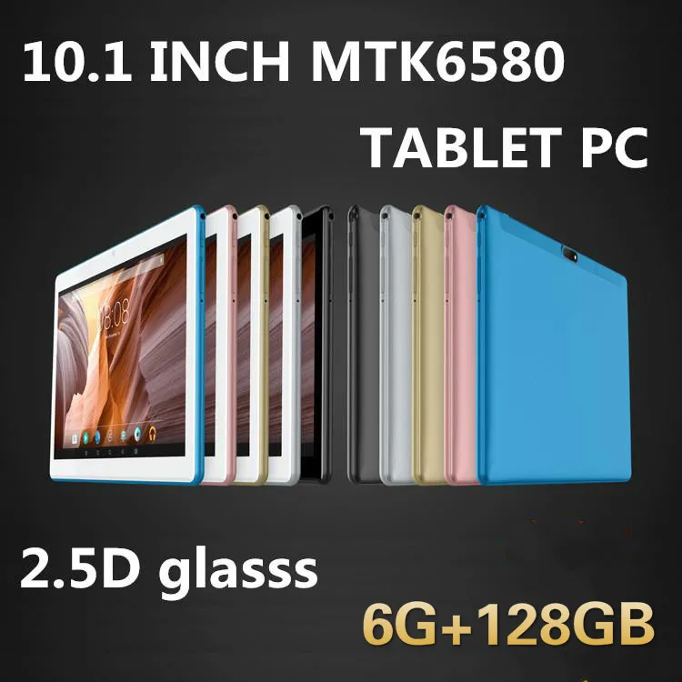 

2020 High quality 10 inch 2.5D glasss IPS capacitive touch screen dual sim 4G GPS tablet pc 10" android 8.0 Octa Core 6GB+128GB