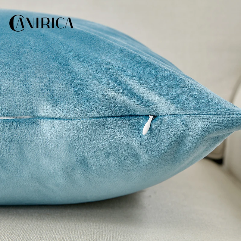 CANIRICA подушка с сердечником из бархата задняя домашний диван размером 45*45 см для