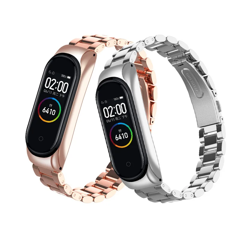 Stainless Steel Smart Bracelet Watchband Replacement Strap