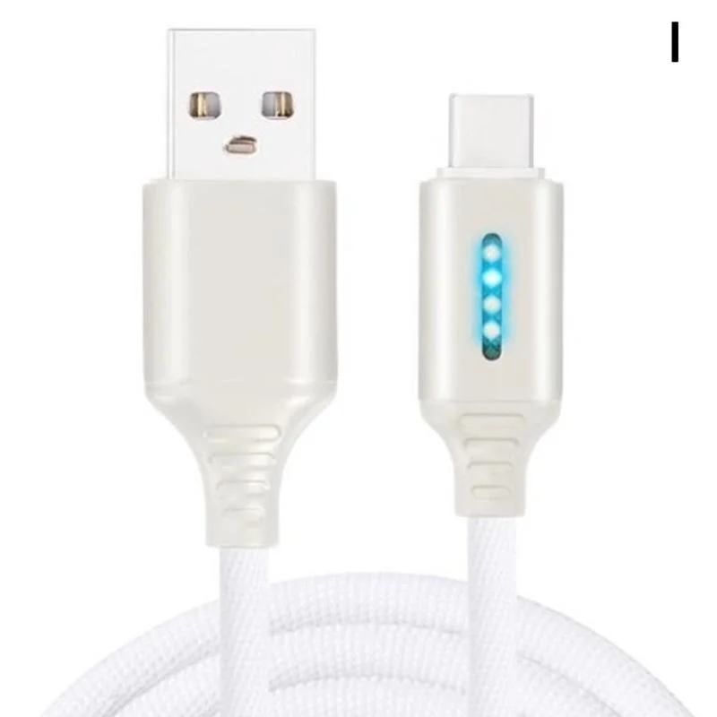 Светодиодный кабель Micro USB 3 А для быстрой зарядки, Кабель Microusb для samsung/Xiaomi/iphone Android, провод для мобильного телефона