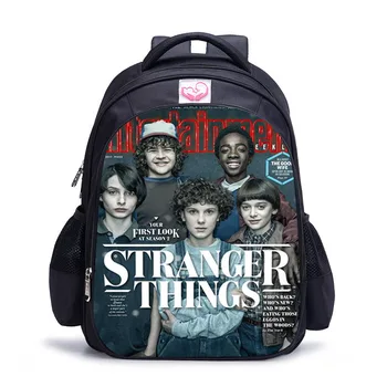 

Children Schoolbag Stranger Things Pattern Backpack for Kindergarten Children Kid Schoolbags Stranger Things Student Bag for boy