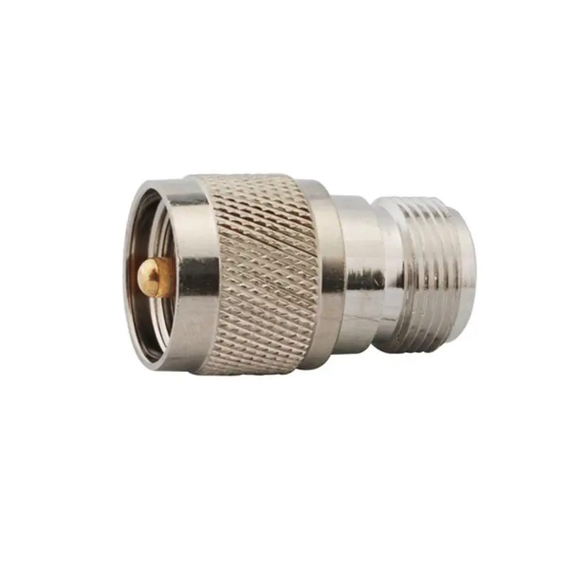 RF Coaxial Connector N Female to UHF Male Straight Adapter