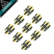 Cuesoul 18 шт. 8 видов стилей Профессиональный Дартс Перелёты для мягкий наконечник Дартс Перелёты и Сталь Совет Дартс