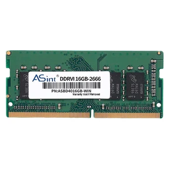 

ASint DDR4 16GB 2666MHz Laptop Memory 240 Pin Low Power Consumption Notebook RAM Dimm