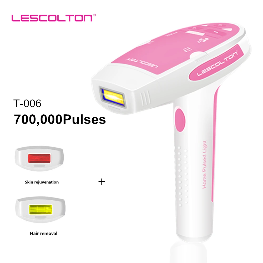 Лазерный эпилятор Lescolton, эпилятор для волос на подмышках, бикини IPL, система постоянного удаления волос, лазерное омоложение кожи, удаление волос T006