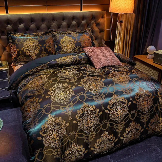 2021 Luxury 2 or 3pcs Bedding Set High Quality Duvet Cover Sets 1 Quilt Cover + 1/2 Pillowcases Twin Double Full Queen King 5