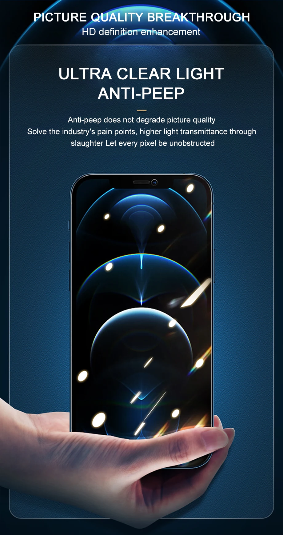 8K Privacy Protective Glass For iPhone 11 12 13 Pro Max XR XS Anti Spy Tempered Glass For iPhone 7 8 Plus Screen Protector Film
