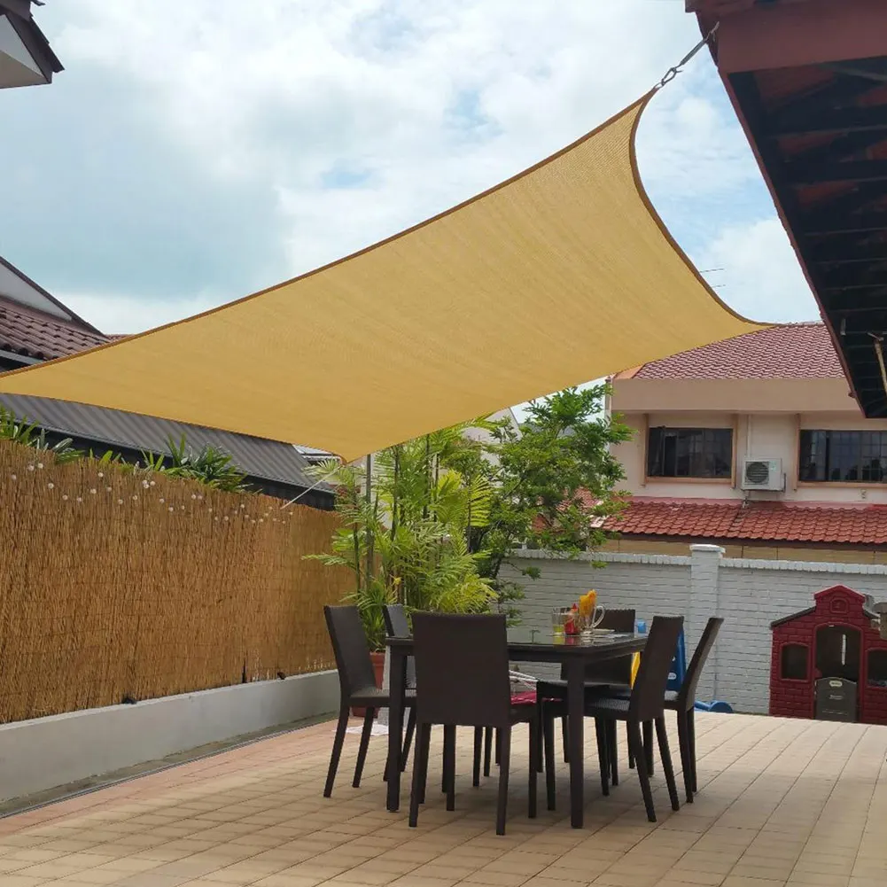 

3X4m/4X4m UV Protecting 70% Waterproof Oxford Cloth Outdoor Sun Sunscreen Sun Shade Net DC112