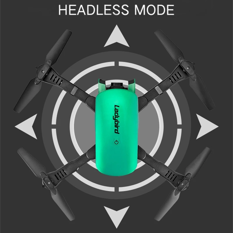 Управление жестами селфи Радиоуправляемый Дрон WIFI FPV 4K HD Двойная камера