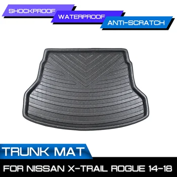 

Car Rear Trunk Boot Mat Waterproof Floor Mats Carpet Anti Mud Tray Cargo Liner For Nissan X-Trail Rogue 2014-2018