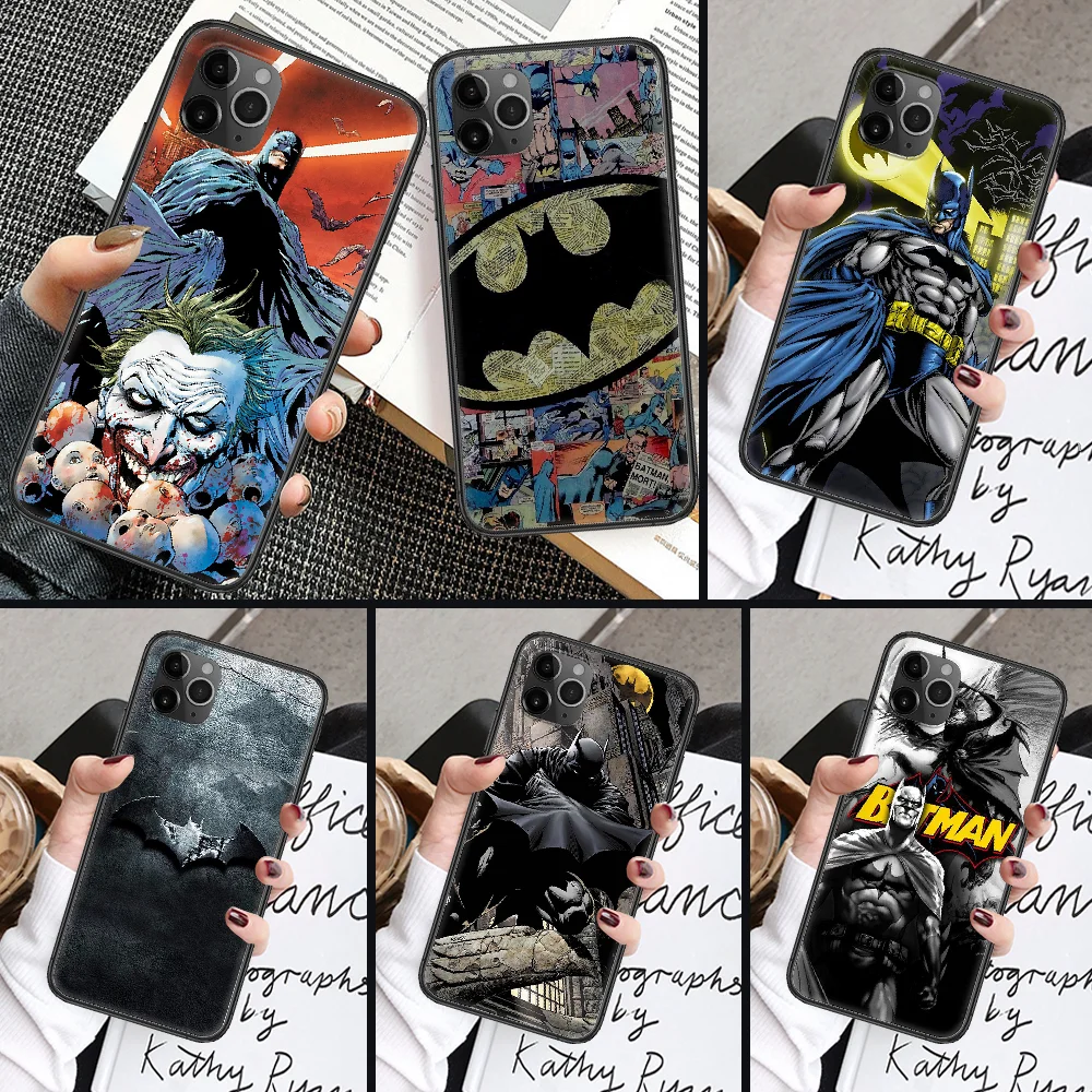 Чехол для телефона с изображением супергероя из фильма Batmans iphone 5 5S SE 2 6 6S 7 8 11 12 Mini