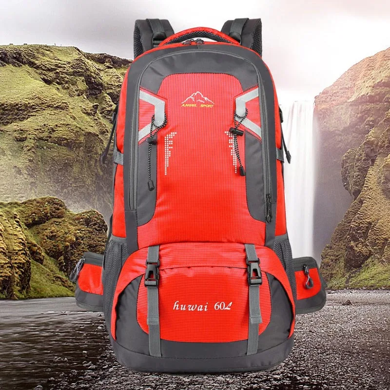 Большой походный рюкзак KUBUG 60L 40L для мужчин и женщин, водонепроницаемый спортивный рюкзак, Студенческая сумка, походная сумка для верховой езды