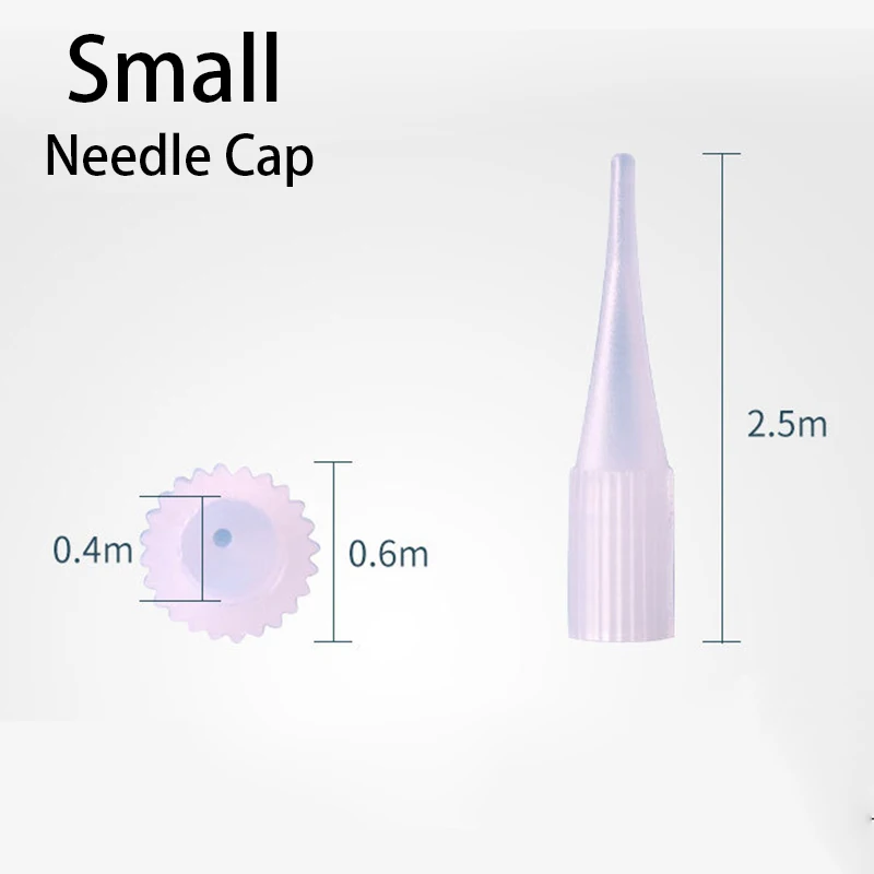 Новинка 100 шт 1RL/3RL/5RL/5F/7F индивидуальные Упакованные наконечники для татуажа бровей, Перманентный макияж, Наконечник иглы, насадки для татуажа, игольчатые колпачки