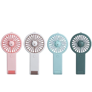 

USB Fan Portable Handheld Rechargeable Built-in Battery 1800MAH Handy Air Cooling Fan for Outdoor Home