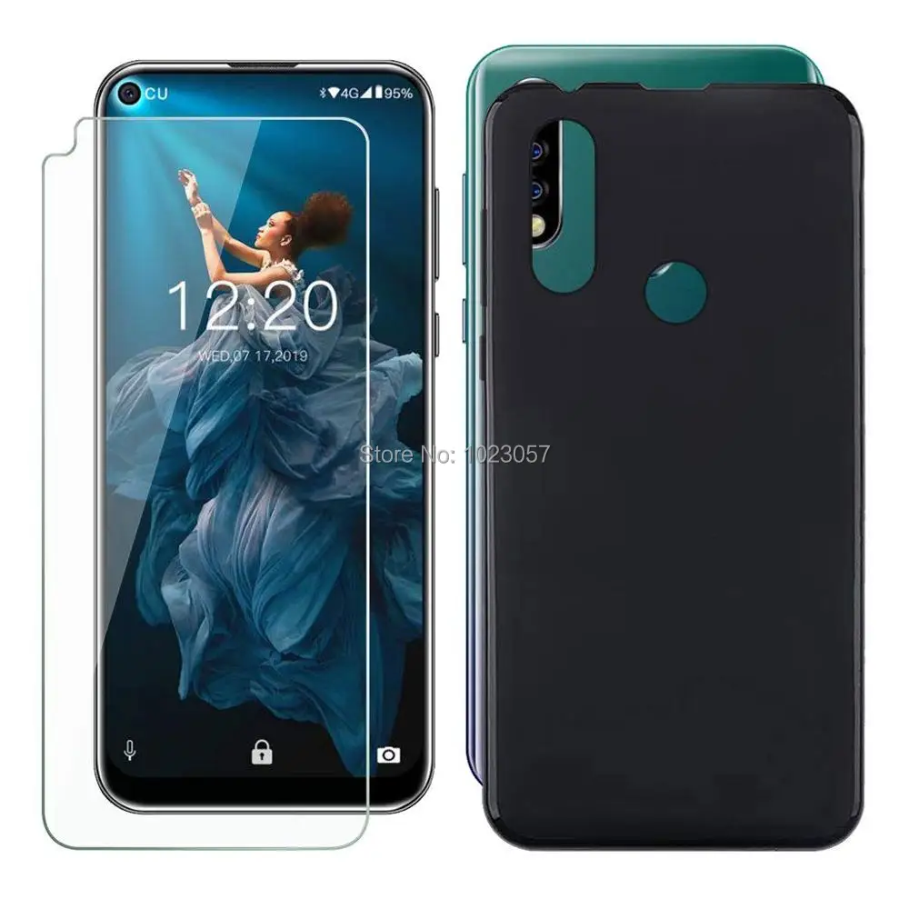 Чехол из закаленного стекла для Oukitel C17 Pro чехол с полной защитой закаленным
