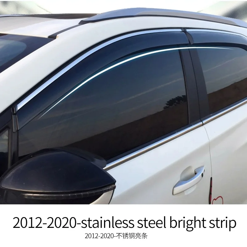 Weather shield Windows visor side wind window deflectors visor windows accessories For Chevrolet Captiva 2012-2020