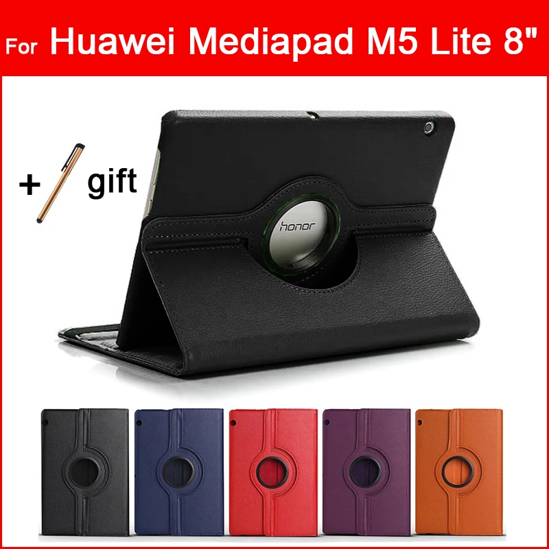 360 Rotating Tablet Case For Huawei Mediapad M5 Lite 8 Inch Jdn2