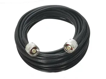 

1Pcs 5D-FB RF pigtail N Male Plug Pin to N Male Plug Connector RF Coaxial Straight Cable Jumper 6inch~12M