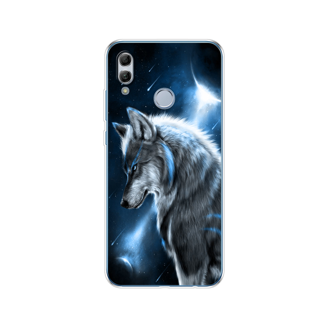 Huawei Honor 10 Lite Silicone Case 6.21 inches soft TPU back cover Honor 10 Lite Case Coque 360​​°New case to protect  phone