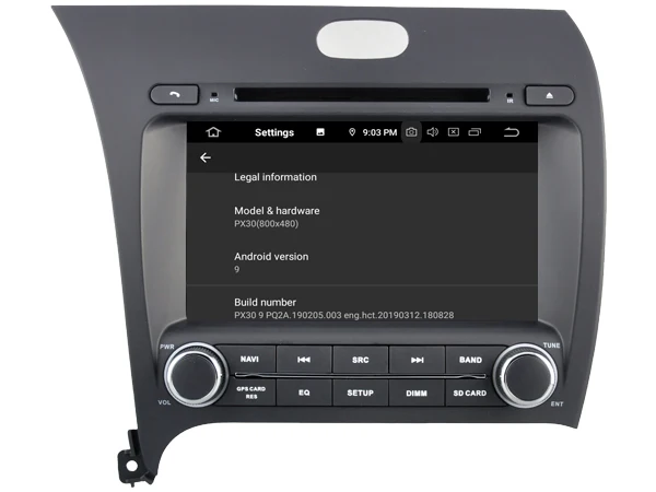 PX5 4g+ 64g Android 9,0 автомобильный dvd-плеер для KIA K3/FORTE/CERATO 2013 Автомобильный мультимедийный автомобильный поддержка DVR wifi DAB OBD