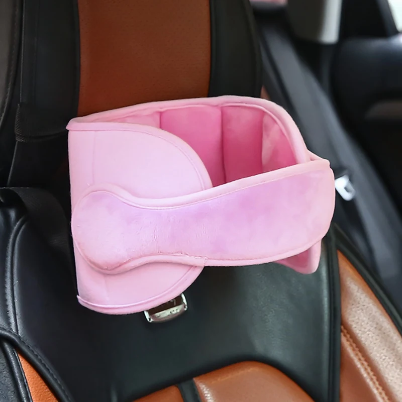 

Outdoor Camping Child Car Seat Head Support Travel Business Trip Belt Comfortable Safe Sleep Headrest Solution Pillows Belt