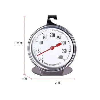 

50-400 Degree Stainless Steel Oven Thermometer High Gauge Large Special Measuring Baking Cooking BBQ Grill Tools