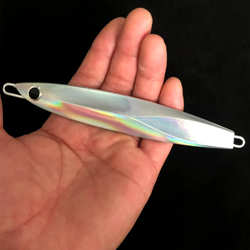 1 шт./лот 12cm80gknife Металлическая Ложка высокого качества VIB искусственная приманка лодка рыболовные приманки свинцовая приманка - Цвет: 80g   J