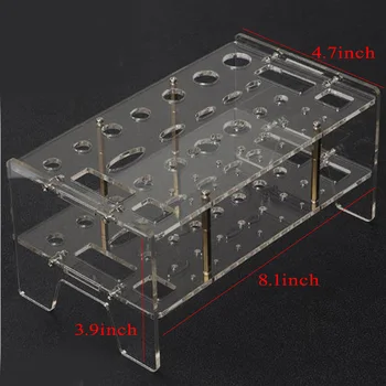 

Rack Tool Box Desktop Screwdriver Tweezer Electronic Protection Transparent