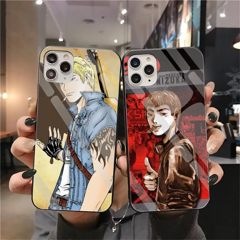 Чехол GTO для телефона Onizuka с отличным учителем закаленное стекло iPhone 12 Pro Max Mini 11 XR XS