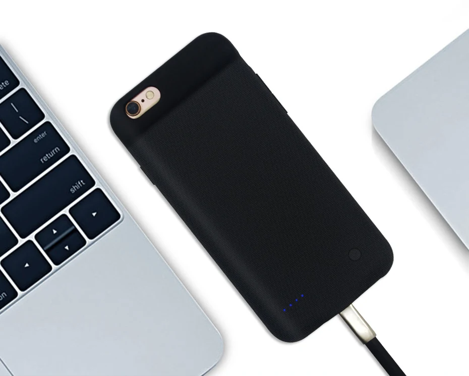 HORUG Battery Charger Case For iPhone 6 7 8 6s Plus Battery Case Power Bank Charging Cases Charger Ultra Slim External Back Pack (16)
