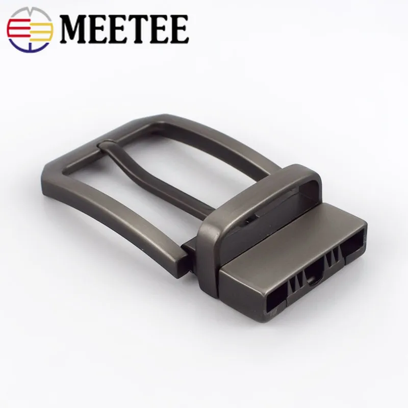 Meetee 1 шт./2 шт. 35 мм сплав пряжки для ремня Поворотная Пряжка белая головка для 33-34 мм ремешок DIY кожаные ремесла украшения аксессуары