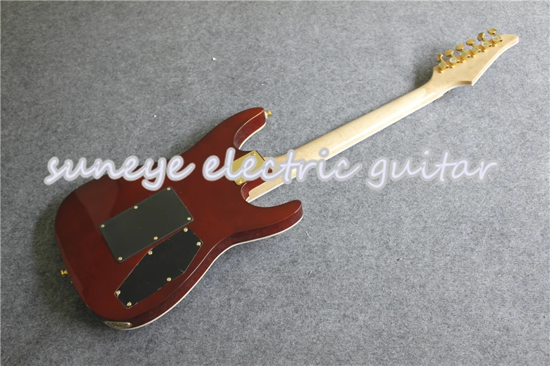 Custom Shop левша на заказ гитара электрическая тигр зерна отделка золото электрогитара набор и тело на заказ доступны