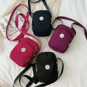 

New Crossbody Multi-pocket Shoulder Bag Pouch Case Belt Mini Handbag Purse Wallet US