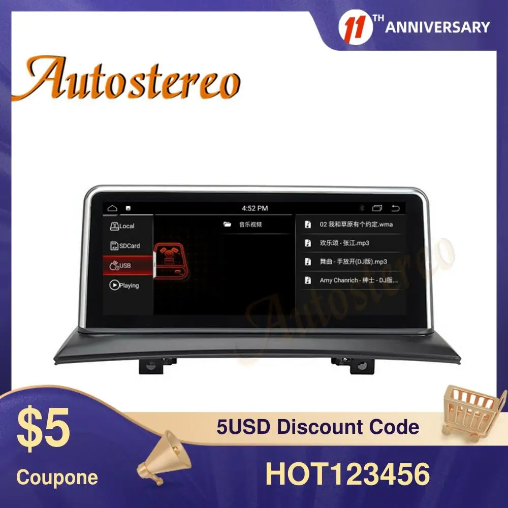Android 9 0 IPS экран авто стерео для BMW X3 серии E83 2004-2009 Автомобильный GPS Navi WIFI Google Carplay