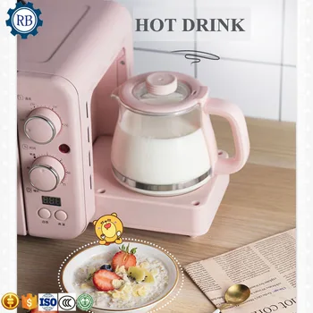 

Electric protection pizza baking oven / egg butter sausage fry pan machine / hot drink milk heating machine