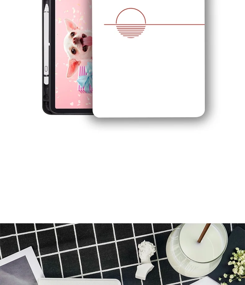 Автоматический будильник смарт-чехол с подставкой для Планшеты ipad Mini1 на возраст 2, 3, 4, 5, ipad air 2 3 pro 10,5 Мультфильм защитный чехол для ipad 2, 3, 4 18 9,7